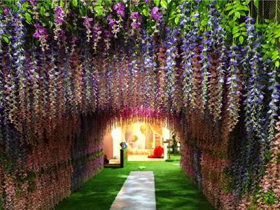 紫藤花廊